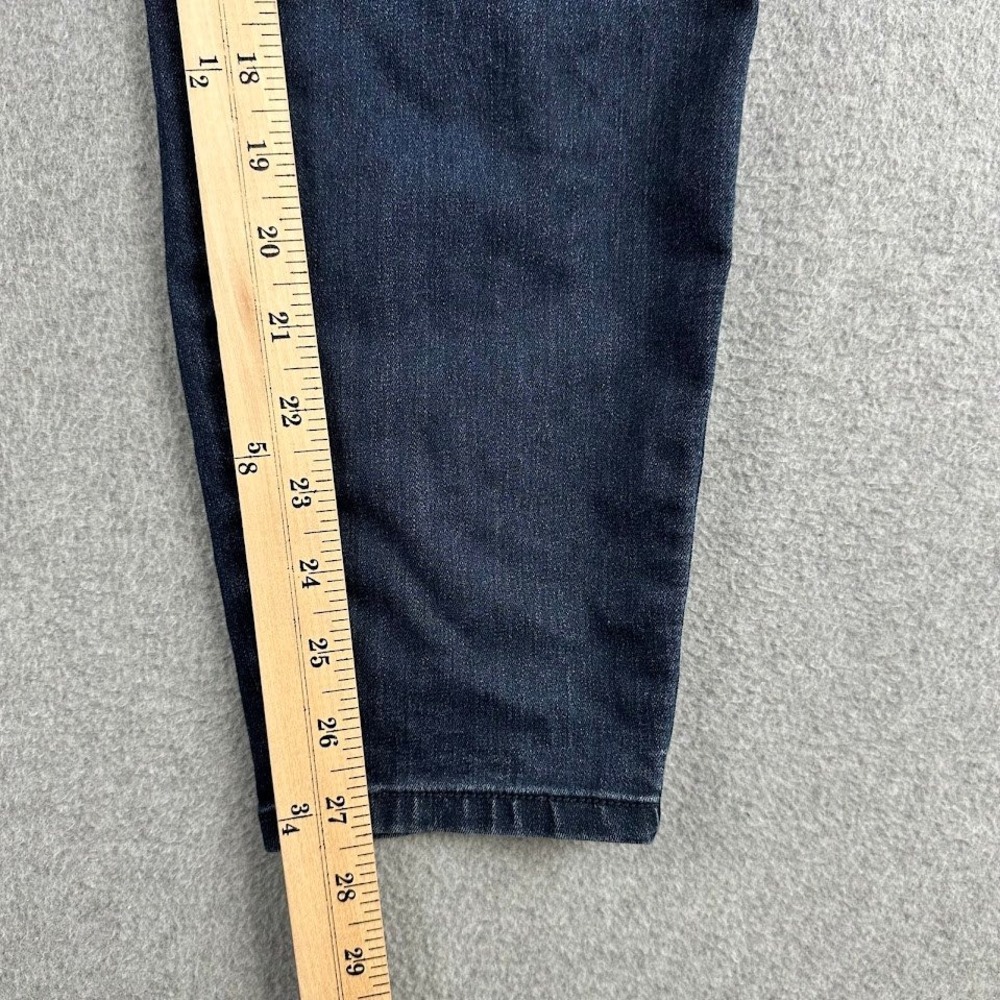 Guess Womens Pull On Jeggings Maliah Fit Dark Wash Form Stretch Pants Large 12 - Picture 7 of 10